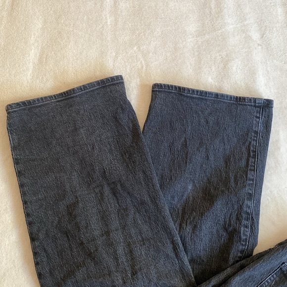 Madewell Wide Leg Jean Black 31 - Picture 5 of 6